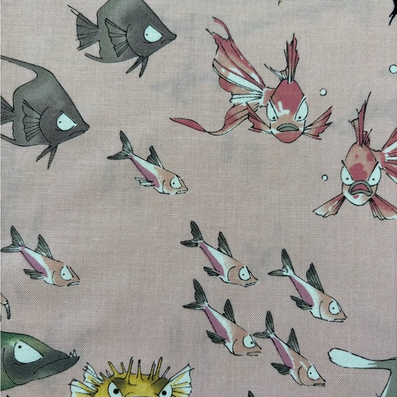 Alexander Henry The Ghastlies a Ghastlie Dive One Yard and Ten Inches Fabric - Picture 1 of 2